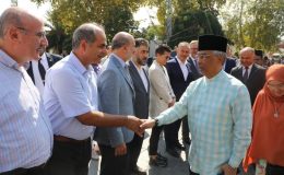 Malezya Kralı II. Abdullah Eyüpsultan’a geldi