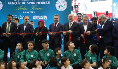 Dr. Kadir Topbaş Gençlik ve Spor Merkezi açıldı..