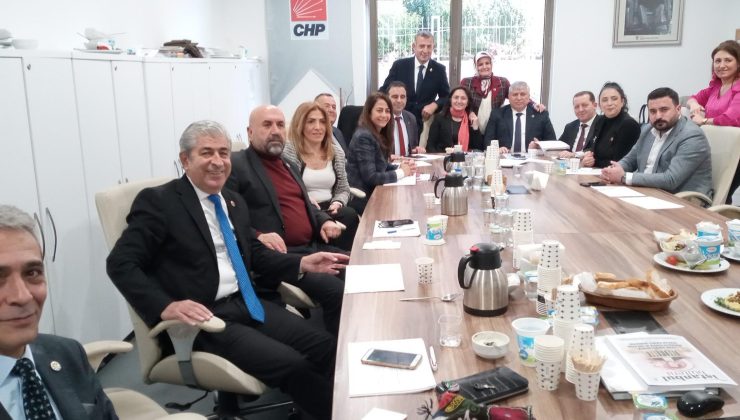 Başkan Gürbulak CHP Grubunu ziyaret etti