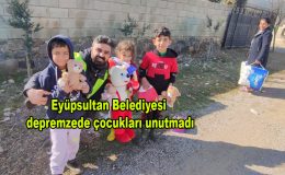 Deprem bölgesi için “Bir Oyuncak Bir Mektup” hareketi başlatıldı