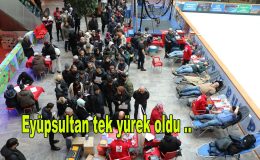 Depremin ardından Eyüpsultan Belediyesi ilçede yardım seferberliği başlattı