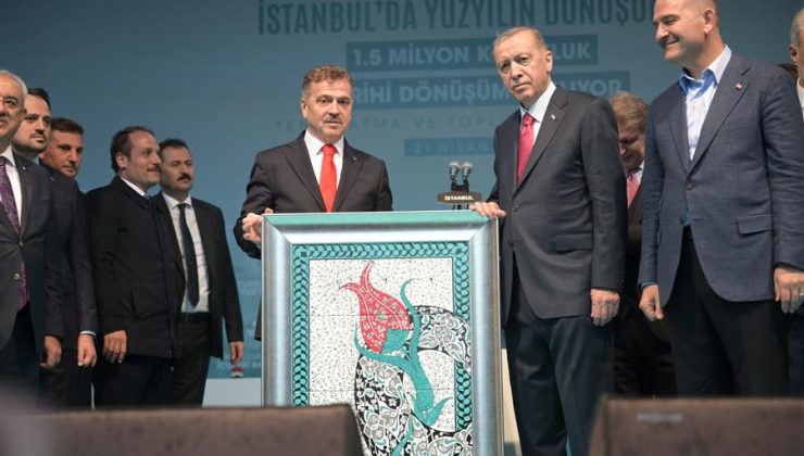 Erdoğan kentsel dönüşüm müjdesini Gaziosmanpaşa’dan verdi