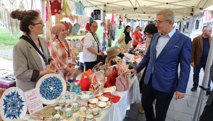 İslahiyeli kadınların el emeği ürünlerinin yer aldığı festival yapıldı