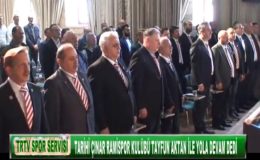 TARİHİ ÇINAR RAMİSPOR KULÜBÜ TAYFUN AKTAN İLE YOLA DEVAM DEDİ