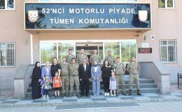 HASDAL ASKERİ KIŞLASINDA TÜM ŞEHİTLERİMİZ ADINA MEYVE FİDANI DİKİLDİ