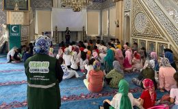 Yeşilay’dan yaz Kur’an kursu öğrencilerine bağımlılıkla mücadele semineri