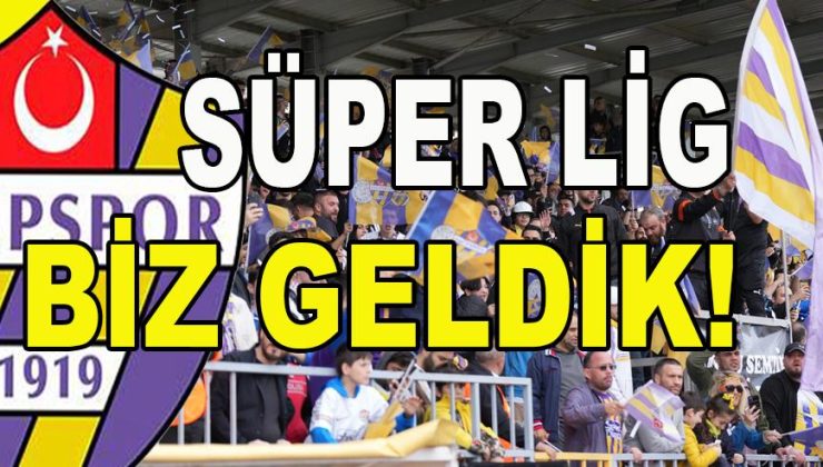 Eyüpspor, Süper Lig’te!   Eyüpspor 4 – Altay 1