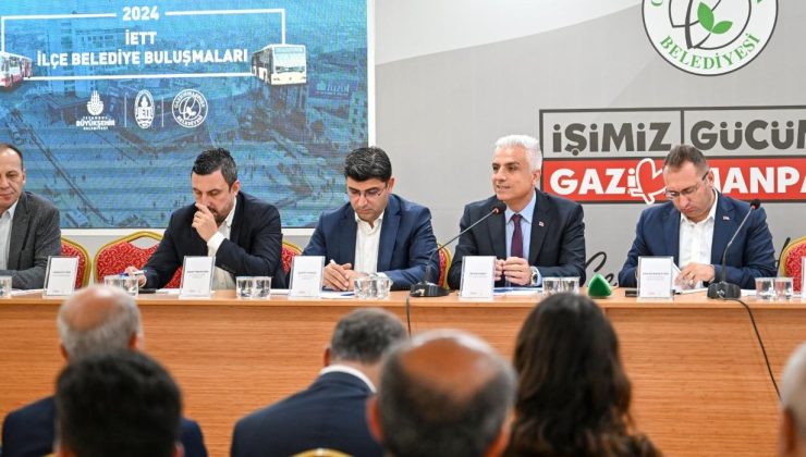 Gaziosmanpaşa’da Toplu Ulaşım İçin Yeni Projeler Görüşüldü