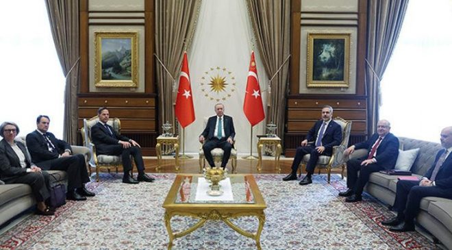Cumhurbaşkanı Erdoğan, NATO Genel Sekreteri Rutte’yi kabul etti