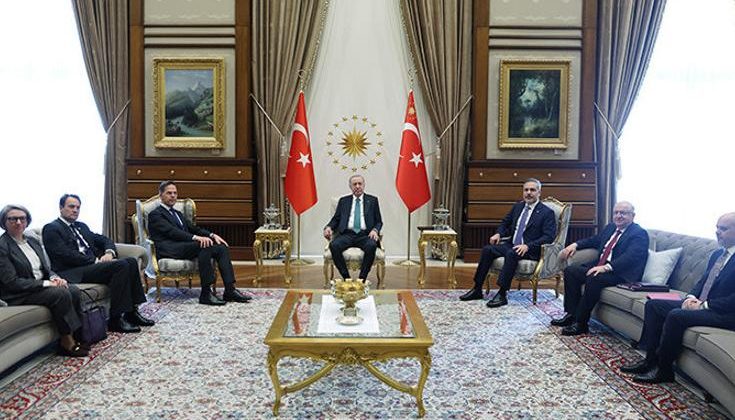 Cumhurbaşkanı Erdoğan, NATO Genel Sekreteri Rutte’yi kabul etti