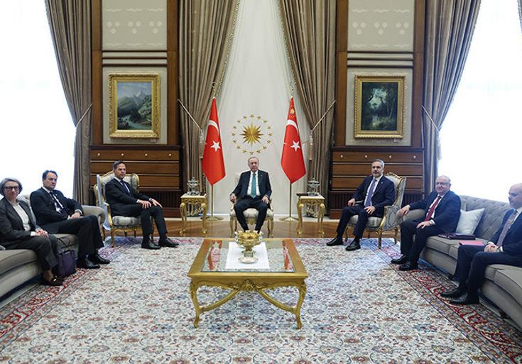 Cumhurbaşkanı Erdoğan, NATO Genel Sekreteri Rutte’yi kabul etti